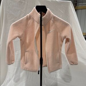 Nike Kids Light Pink Fleece Jacket